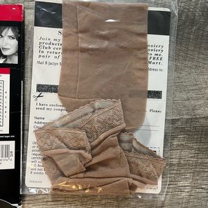 Beige, thigh, high stockings NWT